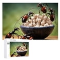thumbnail image 1 of Awypu Wooden Jigsaw Puzzle Gift for Family Friends Ants 1000 PCS, 1 of 4