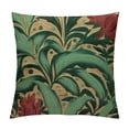 thumbnail image 1 of Nawypu  12 x 20 Inch Green Teal Rectangle Maple Leaf Pillow Cut Cushion Case Luxury Modern Lumbar Throw Pillow Cover Decorative Pillow for Couch Sofa Living Room Bedroom Car, 1 of 5