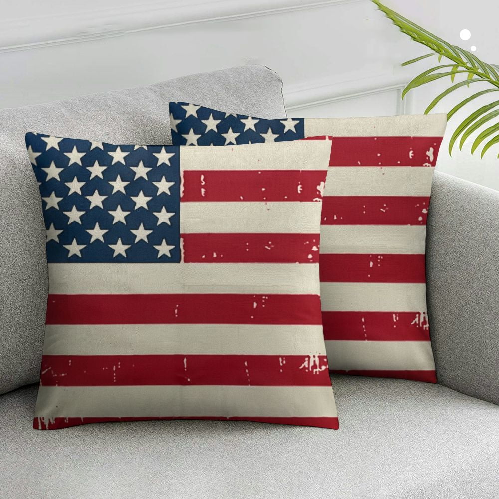 Nawypu 4th of July Pillow Covers Independence Day Decor Decorations
