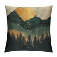 thumbnail image 1 of Nawypu Abstract Boho Throw Pillow Covers Mountain Nature Landscape Sunset Forest Pillow Covers Modern Cushion Case for Home Sofa Couch Bed Outdoor Indoor Decoration, 1 of 5