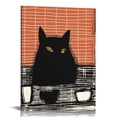 thumbnail image 1 of Nawypu Abstract Cat Wall Art Prints,Mid-Century Modern Cats Wall Decor,Boho Cat Posters Decor Wall Gallery,Minimalist Cat Decor Canvas Print,Black Cat Poster Decor,Cat Lovers Gift Canvas Painting, 1 of 4