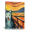 thumbnail image 2 of The Scream Of Nature By Edvard Munch – Art Print Poster, 24x36 Inches, Multi-Color 2 of 5