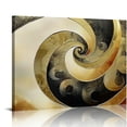 thumbnail image 1 of Nawypu  Abstract Gold Canvas Wall Art for Living Room, Black and Gold Wall Decor for Bedroom Contemporary Abstract Pictures Print Home Decoration Artwork Framed Ready to Hang, 1 of 6