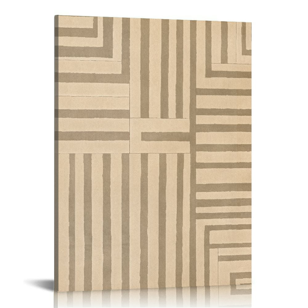 Nawypu Abstract Modern Wall Decor Art Set of Boho Neutral Canvas Wall