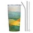 thumbnail image 1 of Nawypu Abstract Scenery Thought-Provoking 20oz Car Straw Cup (with Straw) Thermal Insulation and Cold Preservation 20oz, 1 of 7