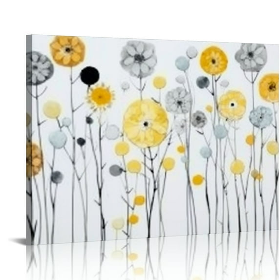 Nawypu Abstract watercolor painting large framed Canvas Wall Art for living room bathroom Wall Decor Canvas Prints Office kitchen wall Artwork Home Decor Abstract Flowers Pictures bedroom wall