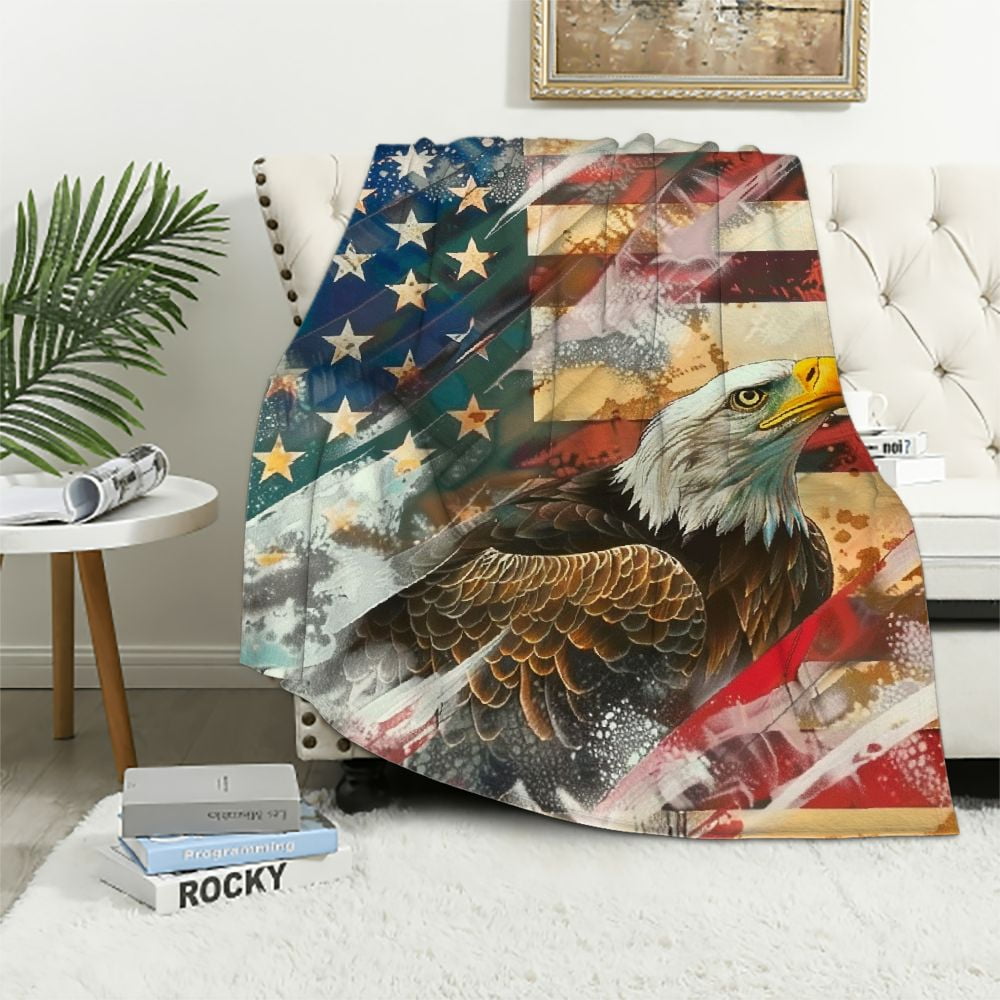 Vintage buy American Flag throw