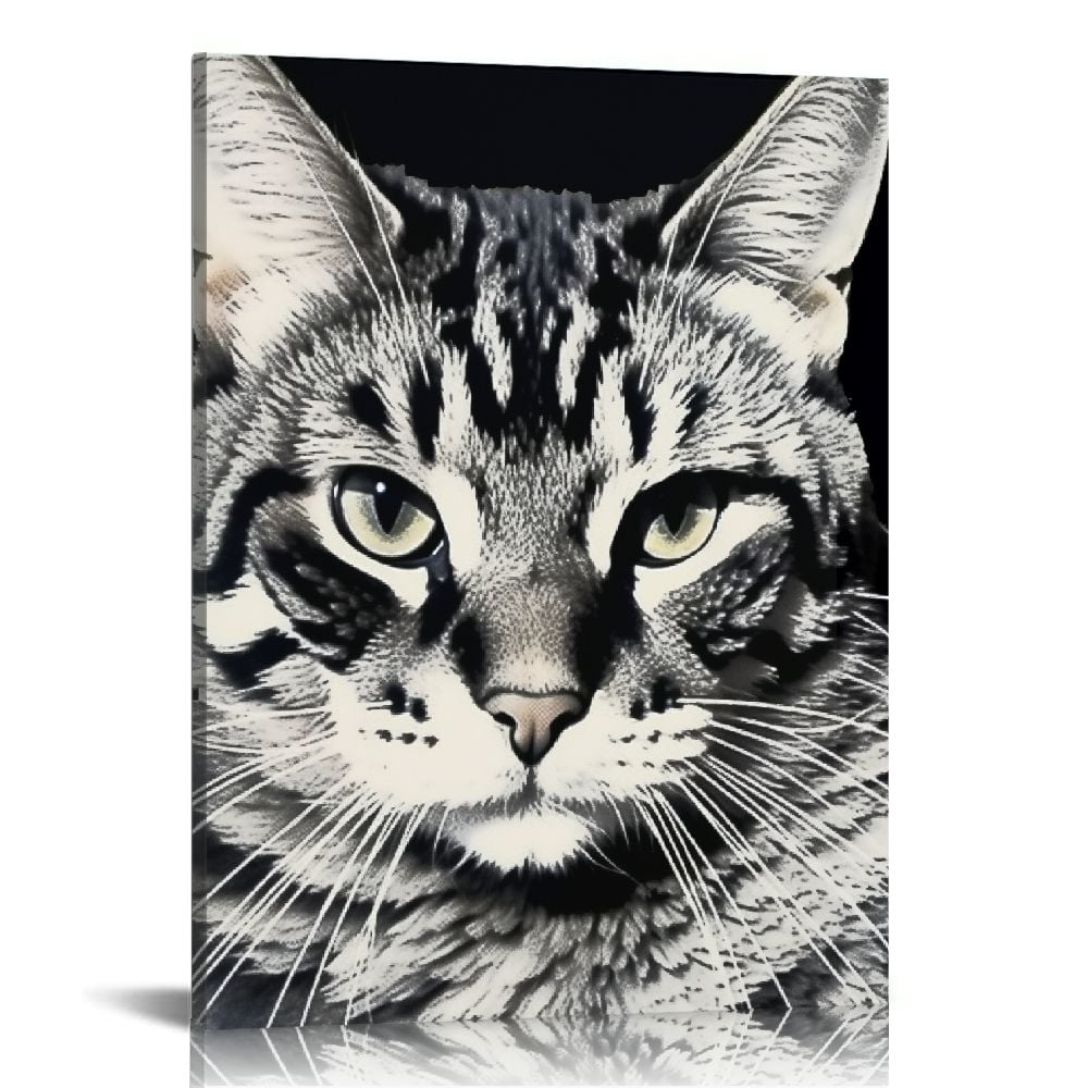 KEEPAEON Funny American Shorthair Cat Bathroom Tin Sign - 12x8 Inch Retro Metal Wall Art For Home, Bar, Or Farm Decor (Design 5681) - View #6