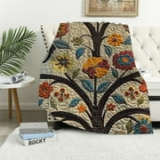 Nawypu Andorra Quilted Throw Blanket