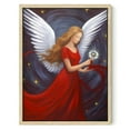 thumbnail image 1 of Nawypu Angel Wing Canvas Wall Art Angel Pictures Abstract Angel Wall Decor Angel Wing Poster Angel Painting Angel Canvas Print Angel Wings Wall Decor for Home Office Framed and Ready to Hang, 1 of 4