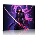 thumbnail image 1 of Nawypu  Anime Poster The King of Hell Poster HD Print Canvas Painting Wall Art for Living Room Decor Aesthetic Prints Boy Gift (Framed), 1 of 4