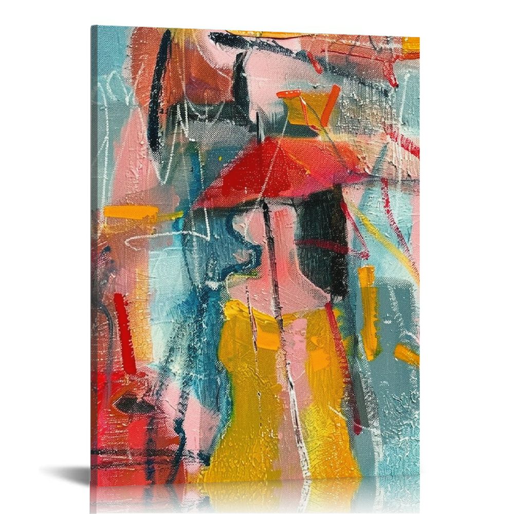 Nawypu Art Texture Oil Painting on Canvas Abstract Wall Art Deco Home ...