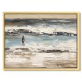 thumbnail image 1 of Nawypu  Beach Pictures Wall Art Hand Painted Heavy Textured Seascape Oil Paintings For Living Room Decoration, 1 of 5