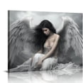 thumbnail image 1 of Nawypu  Beautiful Angel Fantasy Crying Angel Wings Aesthetic Art Living Room Room Decoration Poster Decorative Painting Canvas Wall Art Living Room Posters Bedroom Painting, 1 of 4