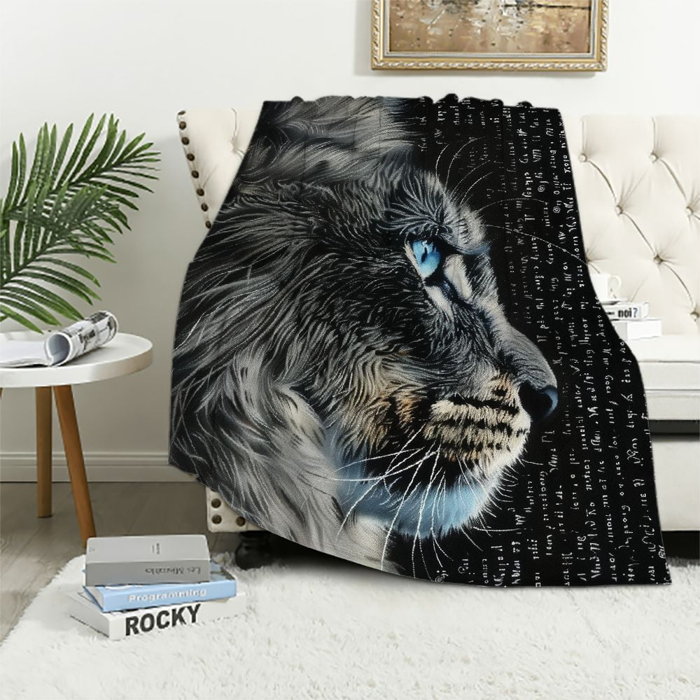 Super Soft Yorkshire Terrier Throw Blanket - 60x50 Inch Cozy Dog Blanket For Couch Or Bed