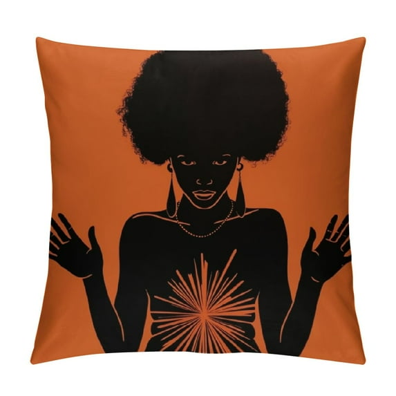 Nawypu Black Girl Magic Pillow Covers ,Black Girl Magic Gifts,Black Girl Pillows Decorative Throw Pillows Cover,Black Girl Gifts
