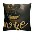 thumbnail image 1 of Nawypu  Black Girl Pillow Covers, Black Girl Magic Gifts,  Flannel Black Girl Dorm Pillow Covers, Black Girl Room Decor, African American Gifts for Black Women, Black Girl Stuff, 1 of 5