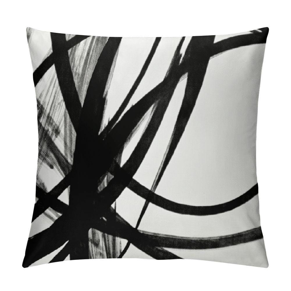 Black And White Throw Pillow Covers