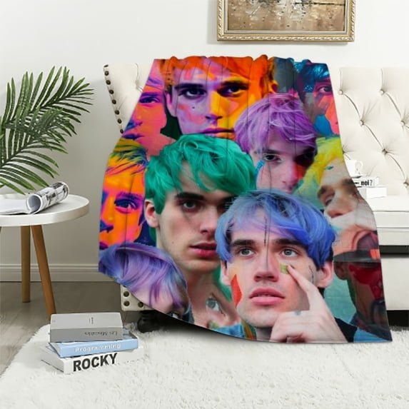 Nawypu Blanket Awsten Knight Soft and Comfortable Throw Blankets Gift for Sofa Office car Camping Yoga Travel Home Decoration Cozy
