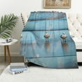 thumbnail image 1 of Nawypu Blanket Blue Seagull Bedding Blankets &amp; Throws Soft Blanket 300 GSM Anti-Static 3D Printing Throw Blanket Custom Blanket for Sofa, Couch &amp; Bed, 1 of 6