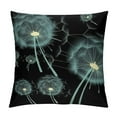thumbnail image 1 of Nawypu Blue Dandelion Pillow Cover Weed Plant Rustic Style Square Throw Pillow Cover for Teens Adult Bedroom Decor Modern Nature Lover Botanical Decorative Cushion Cover, 1 of 5