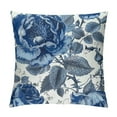 thumbnail image 1 of Nawypu Blue and White Porcelain Floral Throw Pillow Covers, Vintage Chinoiserie Blue Floral Decorative Couch Pillowcases Cushion Covers for Living Room Bedroom Sofa Outdoor,, 1 of 5