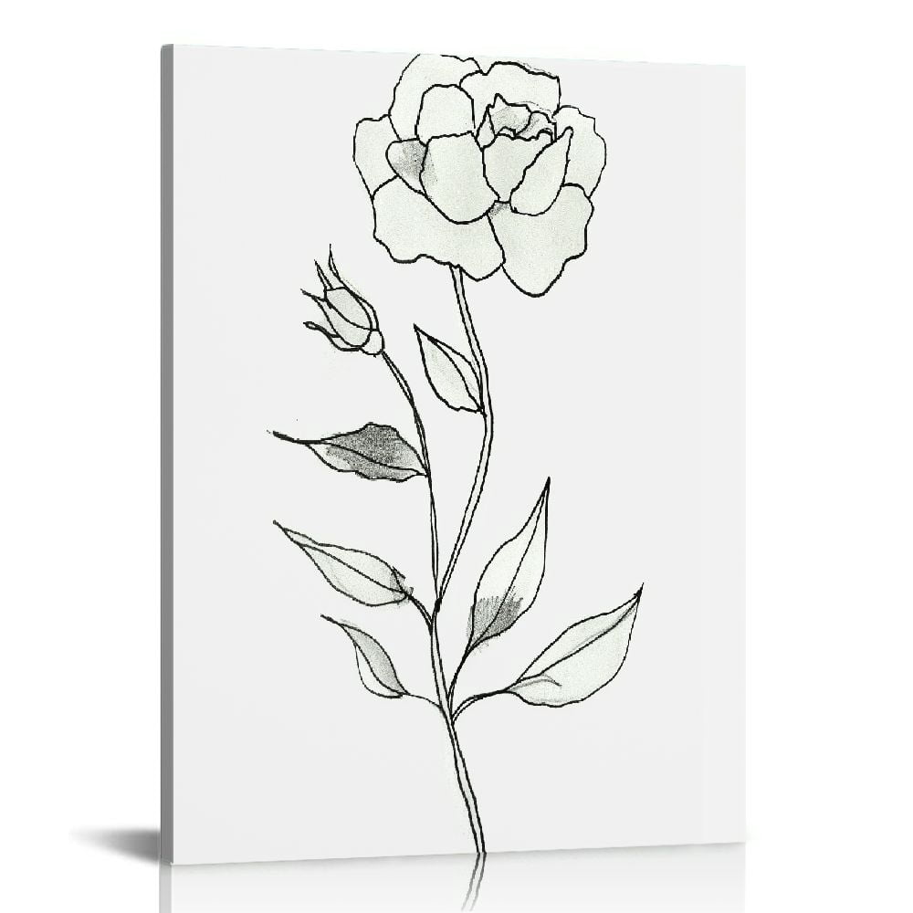 Nawypu Boho Botanical Set of 3 canvas Wall Art Vintage Green Gallery