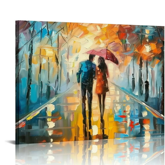 Nawypu Canvas Art Wall Decor - Boho Wall Art Modern Romantic Canvas Prints Wall Art Landscape Texture Tree Abstract Contemporary Art Canvas Wall Art