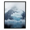 thumbnail image 1 of Nawypu Canvas Wall Art Antarctica Glacier Harbour Paintings for Living Room Bedroom Office Wall Decor, Stretched & Framed Artwork Wall Poster Ready to Hang, 1 of 4