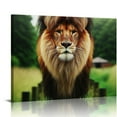 thumbnail image 1 of Nawypu  Canvas Wall Art Lion Poster Animal Prints Pictures Wall Decor 、For Living Room Bedroom Office, 1 of 6