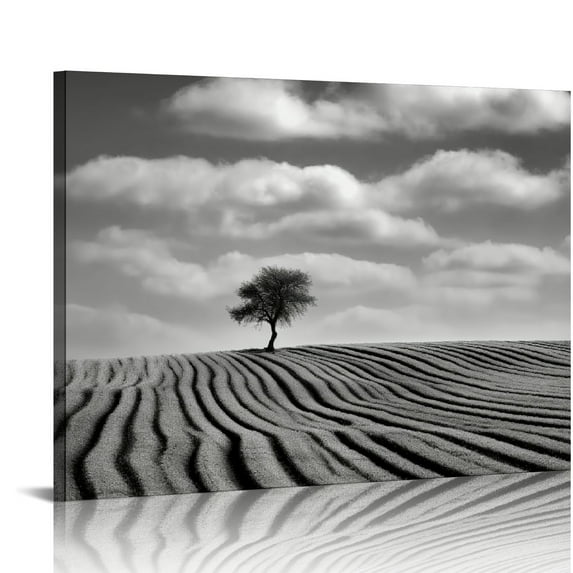 Nawypu Canvas Wall Art - Thomas De Franzoni 'Empire Of Loneliness' Wall Art for Living Room, Bedroom, or Office Décor