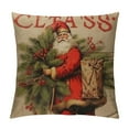 thumbnail image 1 of Nawypu Christmas Pillows Canvas Throw Pillow Covers Angel Pillows Vintage Holiday Decor Farmhouse DecorMany Sizes for Sofa Couch Christmas Thanksgiving Day, 1 of 5