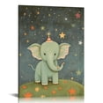 thumbnail image 1 of Nawypu  'Circus 2 Elephant' by Viv Eisner, Canvas Wall Art,, 1 of 4