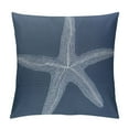 thumbnail image 1 of WERPE  Coastal Pillow Covers Navy Blue Starfish Throw Pillow Covers Beach Pillowcase Nautical Decor for Outdoor Home Sofa Bedroom Living Room, 1 of 5