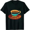 thumbnail image 1 of Nawypu Coffee Retro Style Vintage T-Shirt, 1 of 3