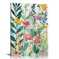 thumbnail image 1 of Nawypu Colorful Wildflower Wall Art Set of  Botanical Wall Art Watercolor Flower Canvas Wall Art Floral Prints Flower Pictures Wall Decor Floral Painting for Living Room Bedroom Decor, 1 of 5