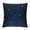 thumbnail image 1 of Nawypu  Constellation Pillowcases Stars Moon Planet Space Galaxy Universe Throw Pillow Cover Case Decorative Cushion for Couch Bed, 1 of 5
