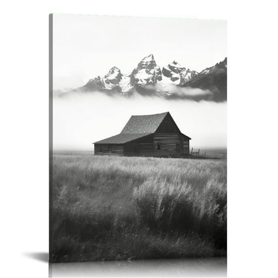 Nawypu Cow Pictures Wall Decor, Farmhouse Barn House Art Prints,Retro Western Highland Cow Wall Art For Boys,Vintage Posters Neutral Farm Decor,Countryside Landscape Wall Decor 16x20 inch