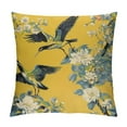 thumbnail image 1 of Nawypu  Crane Throw Pillow Covers Japanese Birds Traditional Vintage Kimono Square Pillow Case for Decorative Cushion Bed Couch Sofa White Blue Indigo, 1 of 5