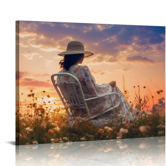 Nawypu Custom 20" x 16" Framed Canvas Art Prints