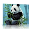 thumbnail image 1 of Nawypu  Cute Animal Canvas Wall Art Baby Panda Playing with Flower Pictures Print Chinese Style Painting Artwork Stretched and Framed Artwork for Kids Bedroom Living Room Nursery Decor, 1 of 4