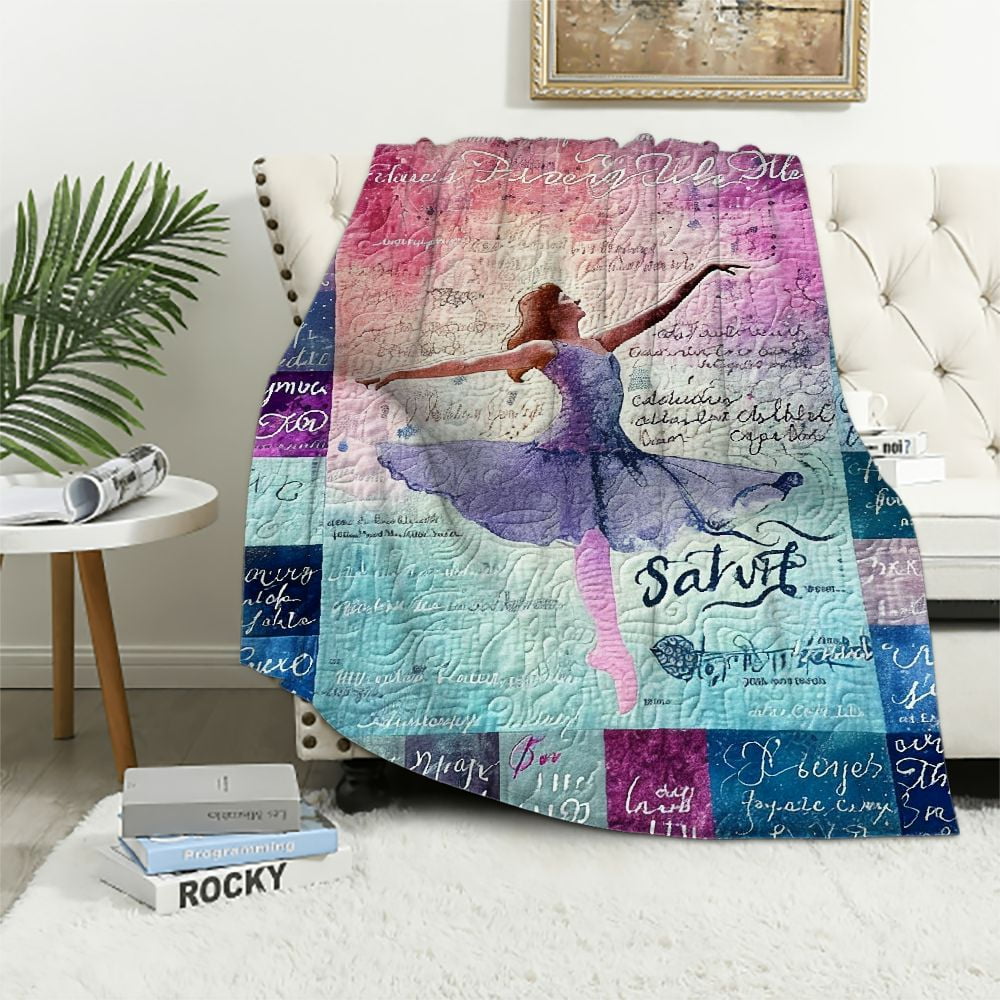 Nawypu Dancer Gifts Blanket, Dance Recital Gifts for Girls/Teens/Dance ...