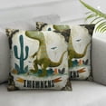 thumbnail image 1 of Nawypu Dinosaur Pillow Cases Dinosaur Room Decor for Boys Room Dino Dinosaur Pillow Covers for Nursery Toddler Boy Room Bedroom Playroom, 2pcs White, 1 of 6