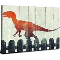 Nawypu Dinosaur Wall Art Boys Bedroom Decor Dinosaur Room Decor Easy to Hang
