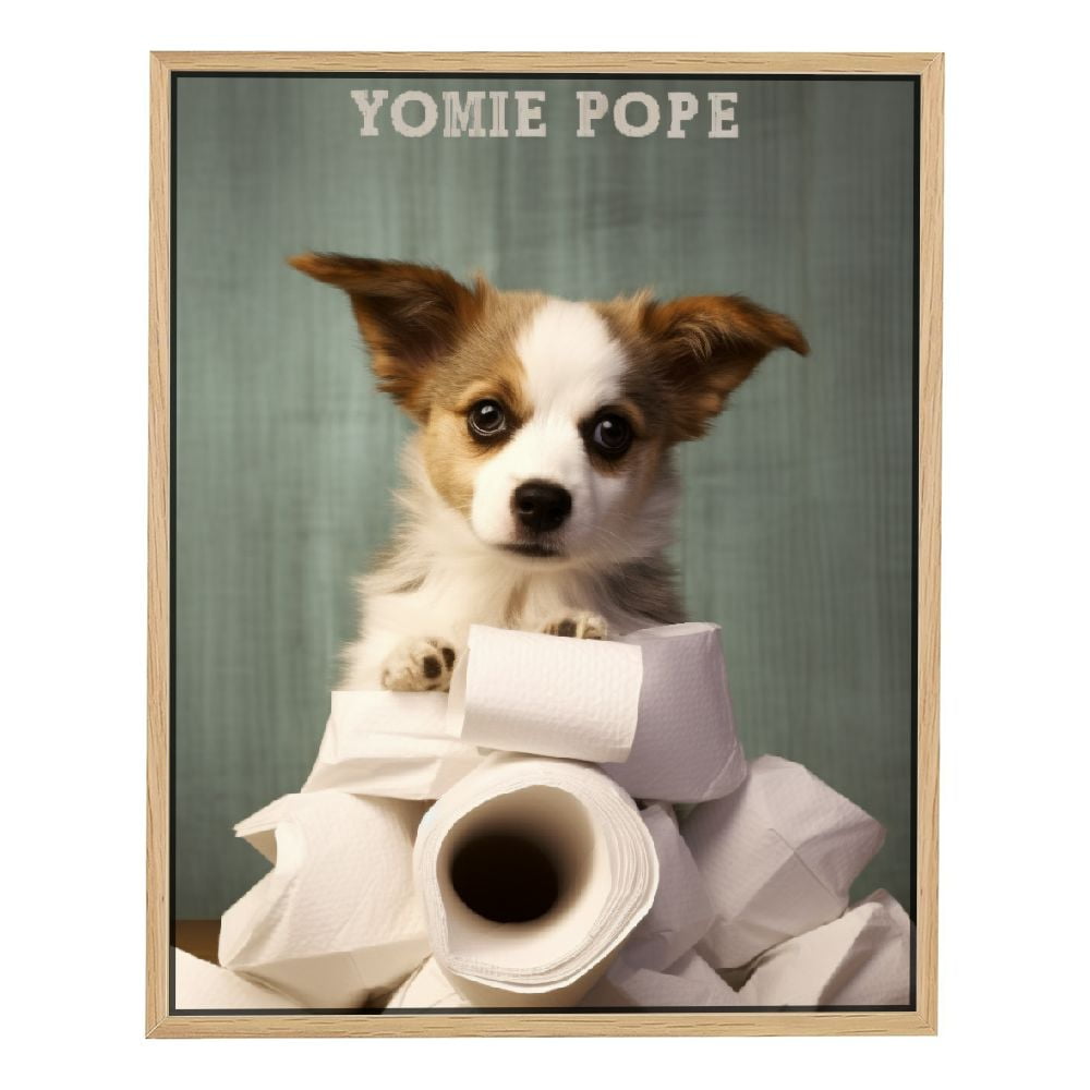 Nawypu Dog Are You Pooping Sign Restroom Bathroom Wall Decor Dog Lovers ...