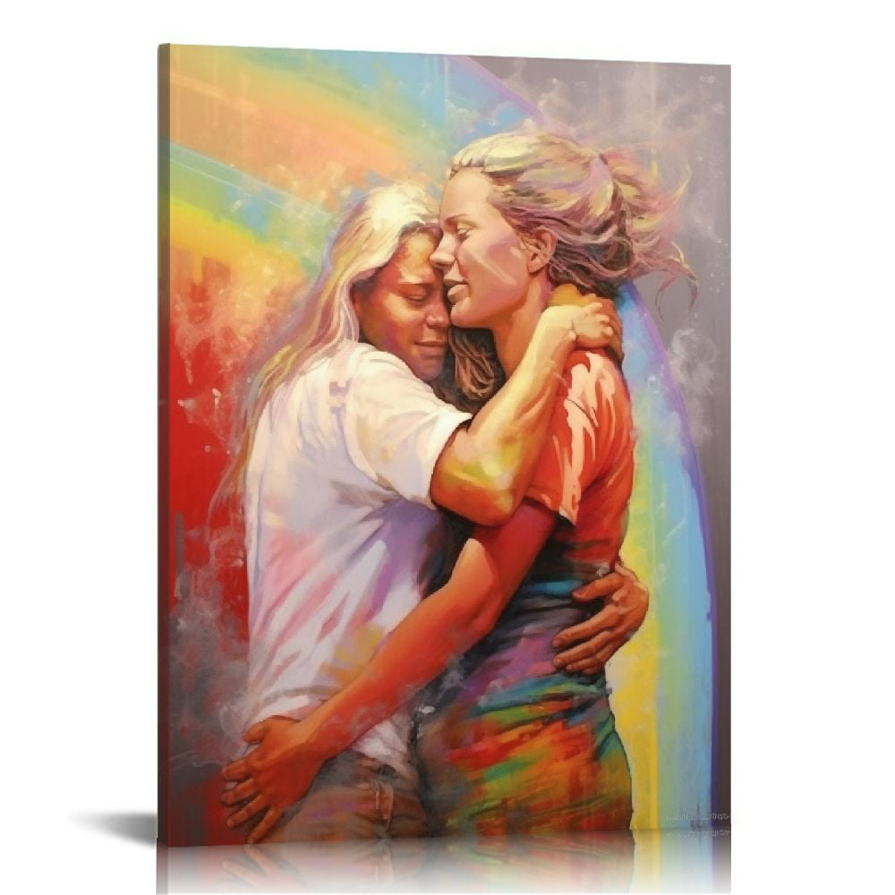 Nawypu First Day In Heaven Painting Jesus Poster Christ Canvas Wall Art