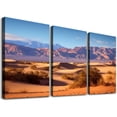 thumbnail image 1 of Nawypu  Framed Canvas Wall Art Mesquite Flat Dunes Death Valley National Park Photo Print Poster Large Size Stretched &amp; Framed Artwork Home Decor Ready to Hang 12''x16''X3 Panels, 1 of 4