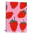 thumbnail image 1 of Nawypu Fruit Market Strawberry Skies Canvas Wall Art Decor Prints Modern Posters for Room Aesthetic Baby Girl Wall Art Food Cottagecore Wall Decor for Kitchen Bar Cart Soft Girl Room, 1 of 5