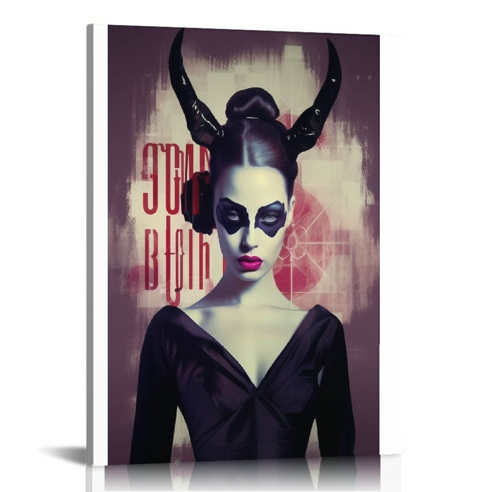 Nawypu Funky Hot Girl Poster Funny Canvas Wall Art Print Trendy