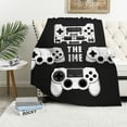 thumbnail image 1 of Nawypu  Gamer Gifts Throw Blanket Video Game Gaming Room Decor Funny Gaming Gifts for Men Boys Teen Girls, 1 of 6